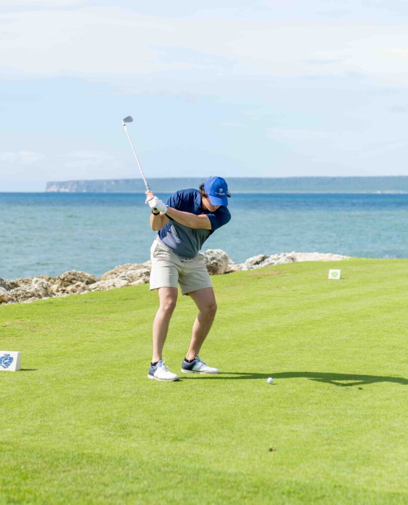 Milton Franco en acción.